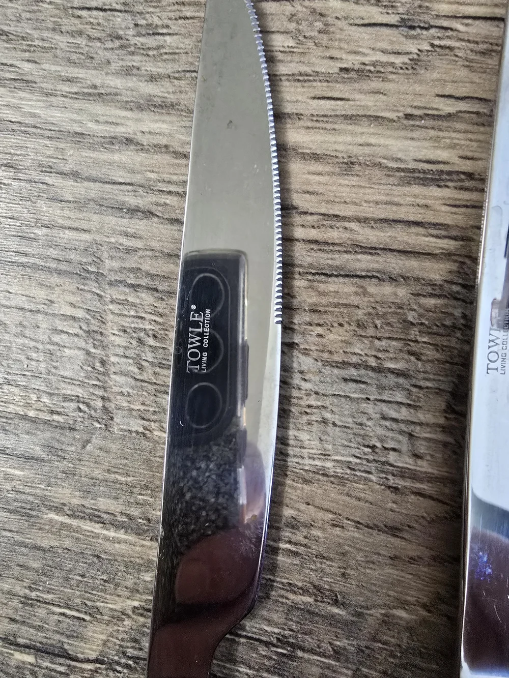 Towle Living Wave Dinner Knife Set - 8 Pc